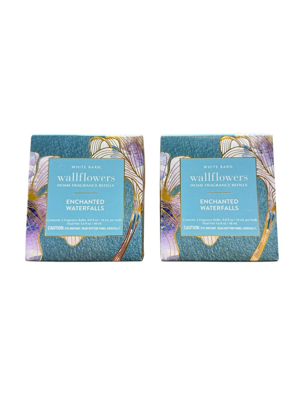 Bath & Body Works Enchanted Waterfalls (Musk) Wallflower Refill Bulbs x4